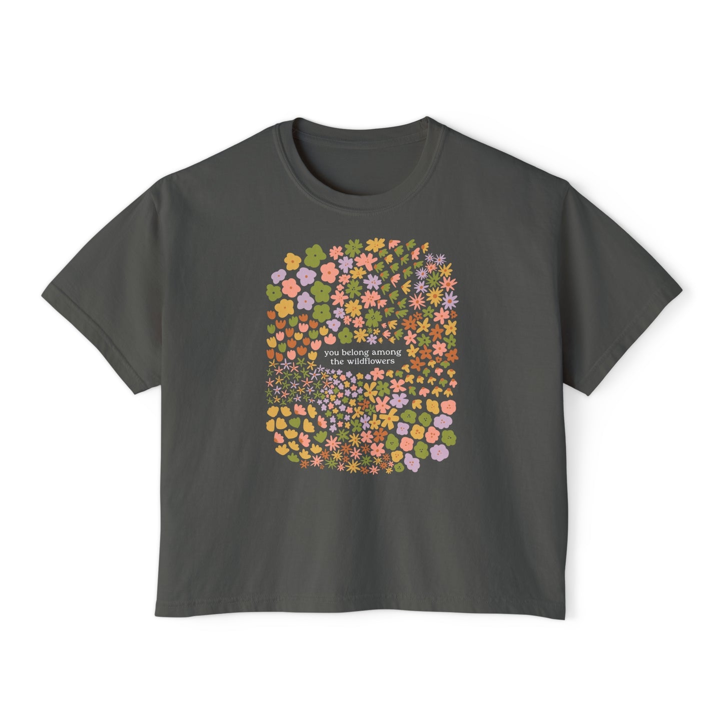 Wildflower Boxy Tee